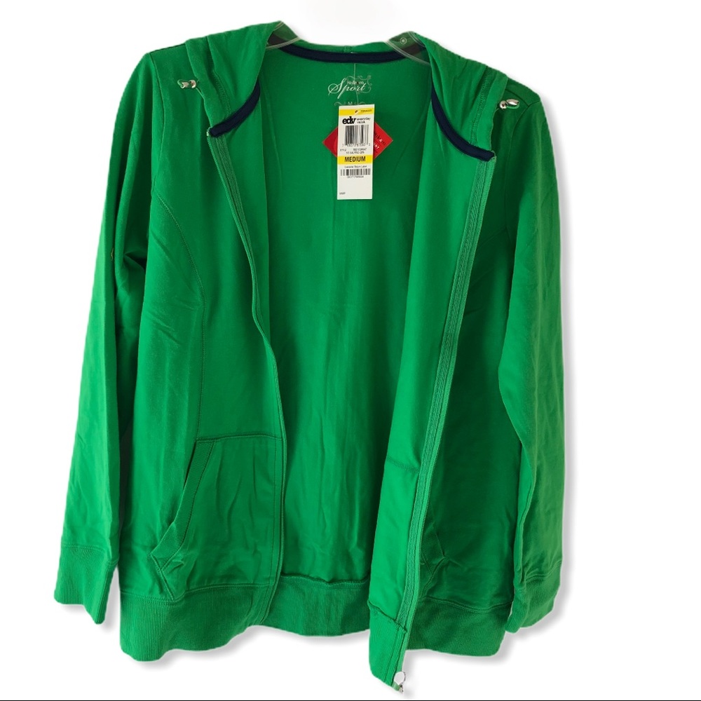 Style & Co. Women’s Green hoodie Size Medium